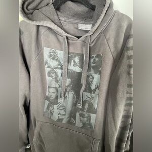 Taylor Swift Eras Tour Charcoal hoodie
